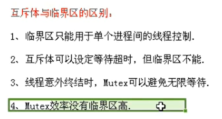 mutex与cs区别